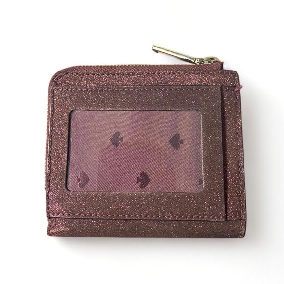 Kate Spade Glittery Purple Wallet - Picture 3 of 6